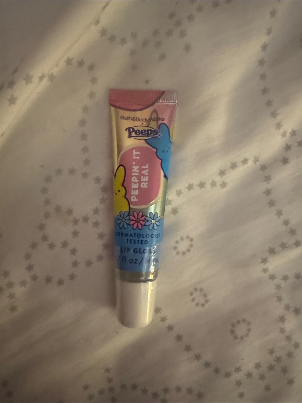 Bath & Body Works Peeps Peepin' It Real Lip Gloss — Pink/Blue/Yellow